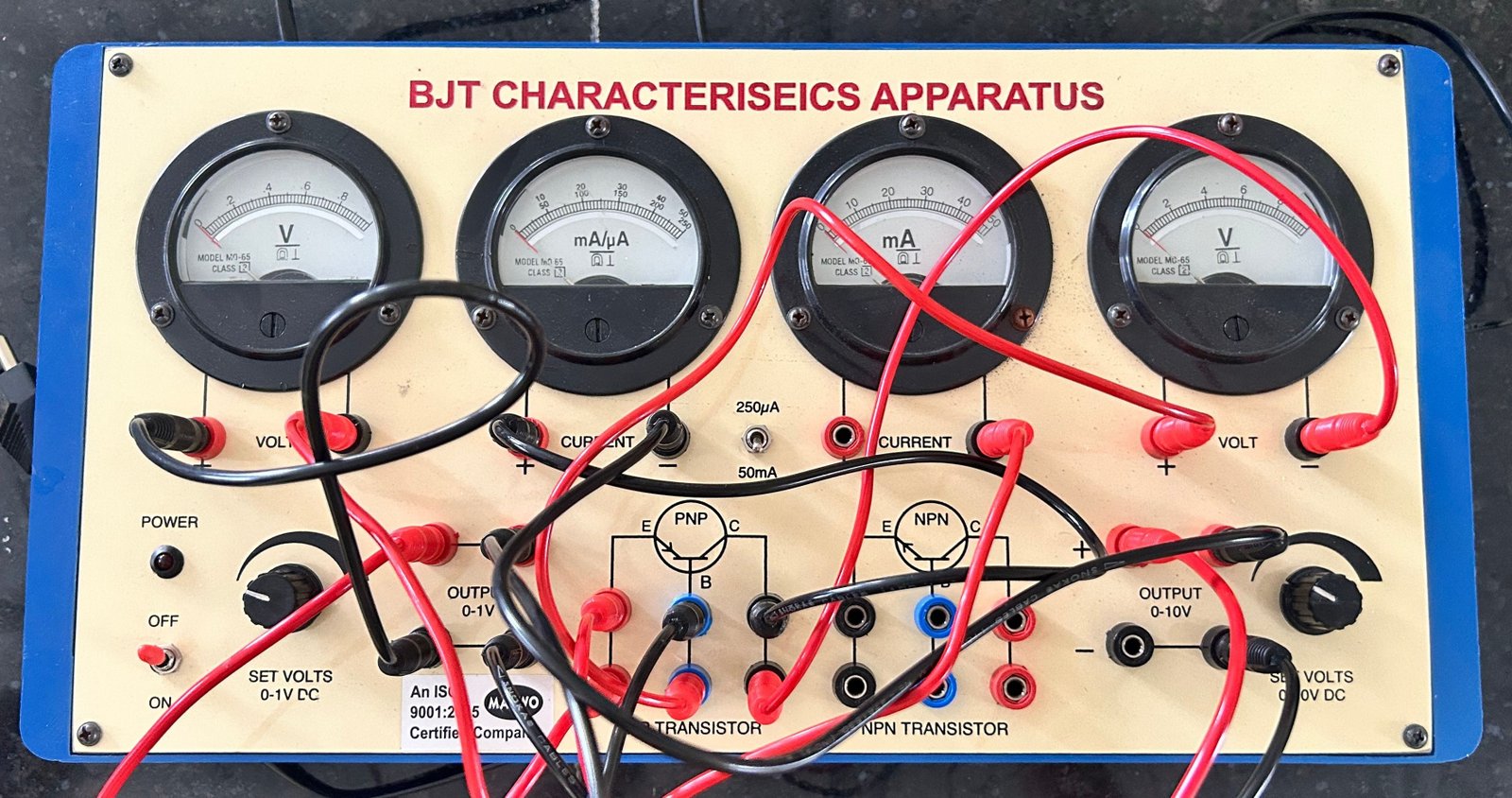 Bipolar Junction Transistor experiment