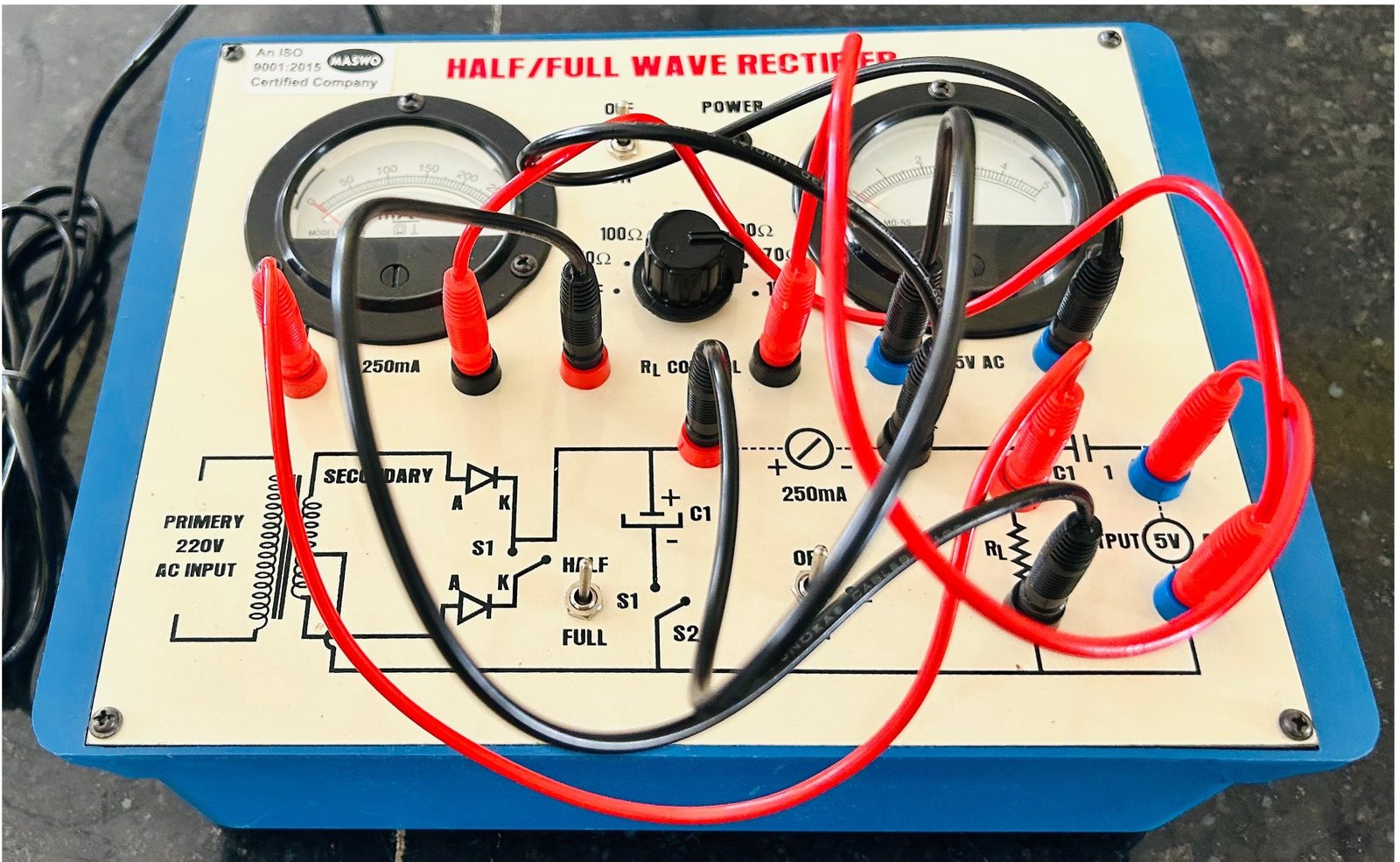 Half wave and full wave rectifier